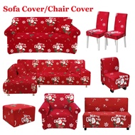 Santa Claus Christmas Sofa Cover Set Stretchable Christmas Decoration Home Furniture Cover Sala Set Cover Furniture Protectors