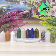 AD036 Lajur Kristal Small Crystal Pointed 水晶柱 Hiasan Kristal Asli Natural Crystal Decoration 天然水晶摆件