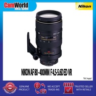 NIKON AF 80-400MM F4.5-5.6D ED VR