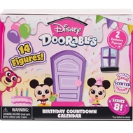 Disney Doorables Countdown to Birthday Calendar, Collectible Blind Bag Figures, Kids Toys for Ages