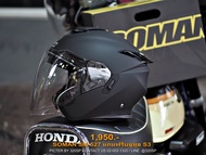 หมวกกันน็อคครึ่งใบ SOMAN SM527 แถมฟรี!! บลูทูธติดหมวกกันน็อค SOMAN S3 !!320SP