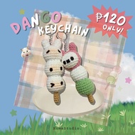 Dango Keychain 𐙚 ‧+ ̊ ⋅ > Crochet | KumaStudio.