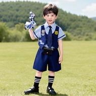 Judy Rabbit Police Officer cos Costume Boy Crazy Zoo Dress Up Styling Summer Girl Suit Performance C