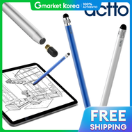 ACTTO | Capacitive Smartphone Tablet iPad Galaxy Tab iPhone Rubber Touch Pen Dual-Sided Stylus Pen P