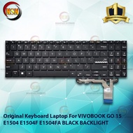 Original Laptop Keyboard for VIVOBOOK GO 15 E1504 E1504F E1504FA BLACK BACKLIGHT