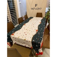 Christmas Table Cloth 147 x 217cm F