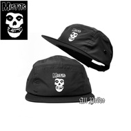 Misfits 5-Panel Hat Five-Panel Snapback Hat Cap Band Distro Men's Women's Snapback Cap 5 Panel Cap