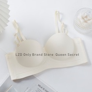 [Queen Secret]Seamless Push Up Bra Comfortable Wireless Underwear Women Strapless Non-slip Bras