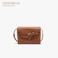 COCCINELLE กระเป๋าสะพายข้างผู้หญิง รุ่น SABINE CROSSBODY BAG 150101 สี COGNAC