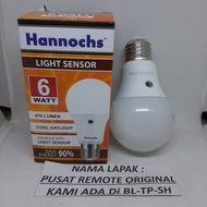 HANNOCHS SENSOR LED BULB 6W 6 WATT ORIGINAL