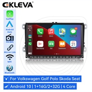 EKLEVA 2 Din Android Auto Multimedia Car Radio (9")