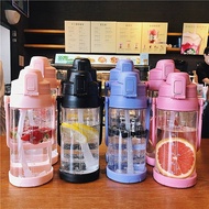 1450ml/1800ml/2200ml Large Capacity Water Bottle Fashion Outdoor Sport Drinking Bottle