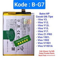 Baterai Vivo Z1 Pro / Y12 / Y12i / Y15 / Y17 / BG7 1901 1902 V1901 V1901A B-G7 Batre Original Batter