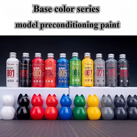 100ml/bottle HOBBY MIO 001-073 Oil Based Pigment Premixed Non-diluted Basic Color Pigment DIY Assemb