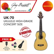 GREG BENNETT UK-70 Ukulele High-Grade Concert Size ( UK70 / UK 70 )