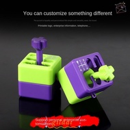 GILDAI Transmission Keychain Toy, Decompression Toy Manual Carrot Gear Handle, Finger Toy Gear Shift