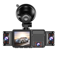 2K Dash Cam 5 Channel 360 View Car Camera with Night Sight WDR Parking Mode Loop Recording