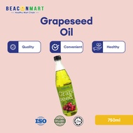 [Beacon Mart - Radiant] Grape Seed Oil | NON-GMO |  Minyak Biji Anggur |  葡萄籽油 | 750ML