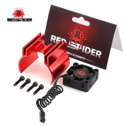 RC Car Motor Heatsink Fan Aluminum Engine 4274 4268 Motors Compatible with Axial SCX10 Tamiya Arrma 