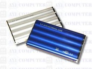 SATA＃AYI鋁合金 SATA 2.5吋 USB2.0介面 隨身硬碟外接盒(不含硬碟) 銀 藍 黑 三色