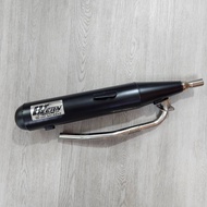 ท่อผ่า ติดรถ ZERN81 ป้ายสแตนเลส มี มอก. จุกเลส ผ่าหมก DREAM SUPERCUB คอ26มิล เสียงเหมือนกับท่อชาญสปี