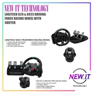LOGITECH G29 & G923 FOR PS4/PS5/PC DRIVING FORCE RACING STEERING WHEEL + PEDAL + LOGITECH DRIVING FO