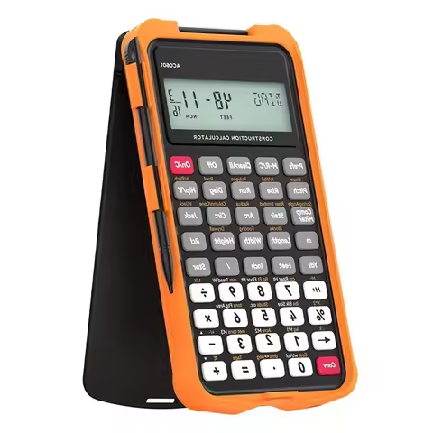 Construction Calculator Construction Calculator With Writing Tablet For Contractor Concrete