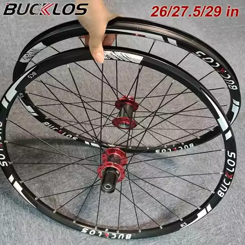 BUCKLOS Carbon Hub Wheelset 26/27.5/29 Inch Mtb Wheel Set Disc Brake Mountain Bike Wheels QR TA Whee