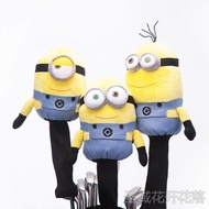 Genuine golf club covers, Minion-themed wood cap covers, fairway wood, 3-5 club head covers, cartoon