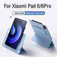Separable  Case Tablet For Xiaomi Pad 6 Pro 11 inch Case Magnetic Stand Case For Xiaomi Mi Pad 6 Mi Pad 6 Pro 2023 Tablet Case