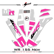 Yamaha WR 155 New List Body Striping WR155 Sticker Variation Yamaha WR Sticker WR 155 Striping Motif