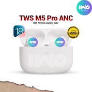 M5 Pro2 TWS (USB-C) airoha 1562A 100%ANC for IOS18 Noise Cancellation Rename GPS Wireless Bluetooth 