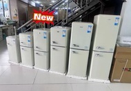 ⚡⚡家用雪櫃 100%新 雙門雪櫃 家用復古雪櫃 Retro-style home refrigerator  一級能源  現貨  包送貨