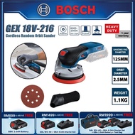 BOSCH GEX 18V-125 18V 125mm Professional Brushless Cordless Random Orbit Sander GEX18V125 GEX 18V 12