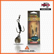 Sawa-D Owner Double Hook Set | Size 1 / 1/0 |  Double Hook With Spoon | Ready to Use