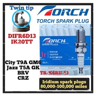 ORIGINAL TORCH IRIDIUM SPARK PLUG HONDA CITY T9A GM6 JAZZ T5A GK BRV BR-V CRZ 2014-2021 DIFR6D13 IK2