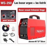 REAIM TIG WS-250 MESIN LAS INVERTER ARGON SPOT WELDING LISTRIK 450 WATT / TRAVO LAS INVERTER MESIN L