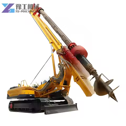 YG Bucket Bit Clay Sand Mud Formation 1mtr Diameter 20mtr Depth Auger Drill Rig