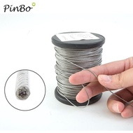 NEW YUU$$ NEW 5 Meter wire Rope PVC Transparent Coated Cable Stainless Steel rope Clothesline Diameter 0.8mm 1mm 1.5mm 2mm 3mm