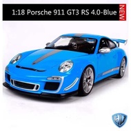 โมเดลรถ 1:18 Porsche 911 GT3 RS 4.0 [Bburago]