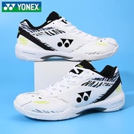 Yonex yonex ใหม่ รองเท้ากีฬา รองเท้าแบดมินตัน ดูดซับแรงกระแทก สีขาว สไตล์เดียวกัน สําหรับผู้ชาย ผู้หญิง 65Z3 Taoda Kendou