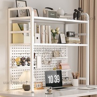 💥💥book shelf/storage cabinet/Iron Desk Shelf/Desktop hole board bookshelf/desk storage shelf/compute