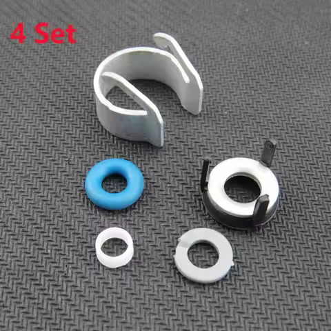 4Pcs EA888 Fuel Injectors Seals ORing Repair Kit For VW Golf 6 Jetta Passat B6 Audi A3 8P A4 B8 A6 C