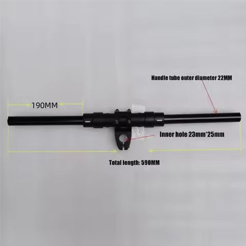 SA-Folding Kick Scooter Handlebar Handle for Electric Scooter T-Bar Faucet Set Accessories for SEALU