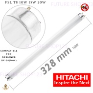 FSL/HITACHI T8 10w Fluorescent Insect Killer Light Tube / Mosquito / Trap Fitting Use PLS 2 Pin Mosquito Tube/10W Fl