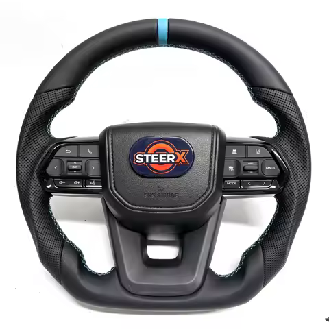 GR Sport Volante Steering Wheel for Toyota Landcruiser 120 150 200 300 LC200 LC300 FJ120 FJ150 LC70 