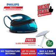 [With XXL Iron Board] Philips GC7846 PerfectCare Compact Steam Generator Iron (GC7846/86)