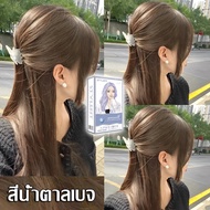 ทำเองได้ ไม่กัดสีติดไวสวยค่ะ รุ่นใหม่ STYLE FIT ย้อมสีผม สีย้อมผม ไม่ทำลายผม ย้อมผม ยาย้อมผมแบบสระ ย