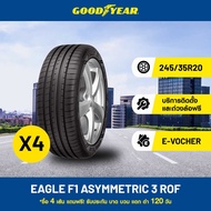 [eService] Goodyear 245/35R20 EAGLE F1 ASYMMETRIC 3 ROF ยางขอบ 20 ที่สุดแห่งการควบคุม เร้าใจทุกการขับขี่