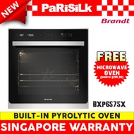 Brandt BXP6575XS Built-in Pyrolytic Oven (73cm) - Singapore Warranty